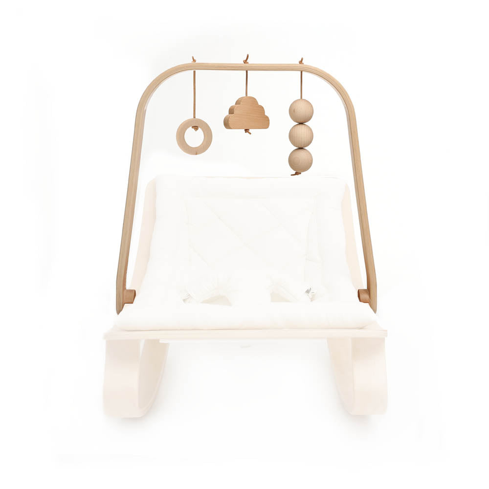 チャーリークレーン公式】 LEVO ベビーロッカー オーガニックホワイト